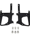Front Bumper Mounting Retainer Bracket Kit Left Driver Side And Right Passenger Side Stainless Steel Black 2 Piece With Hardware