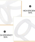 Ice Cream Machine Seal Rings Silicone Gaskets Replacement Parts For Commercial Ice Makers Leak Proof Food Grade Seals