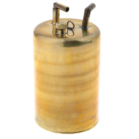 Premium Heavy Duty All Alloy Brass Oil Cane Paired With Tough Leather Bellow Pump For Precision Welding And Metal Fab Garage Shop Everyday Maintenance Staple, 85 x 115 mm