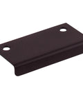 Additions Collection Three Inch Flat Black Tab Pull For Cabinets And Furniture, Center To Center Two And A Quarter Inches, Steel