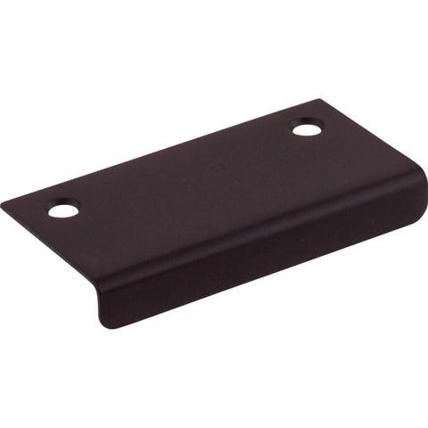 Additions Collection Three Inch Flat Black Tab Pull For Cabinets And Furniture, Center To Center Two And A Quarter Inches, Steel