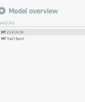 Model overview for Two Pairs Bike Brake Pads For Magura 7P Brakes Compatible With MT2 MT4 MT6 MT8 MT Trail MT Sport Hydraulic Disc Pads