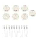 Instrument Cluster Stepper Motor Repair Kit X27 168 with 7 motors and 10 backlight bulbs for Chevy Silverado