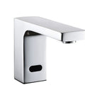 Electric Automatic Touchless Bathroom Sink Faucet With Hot And Cold Mixer, Sensor Hands Free Water Tap, Chrome Finish