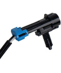 Close-up of ABS sensor connector for Front Wheel Hub Bearing Assembly 4WD with ABS 5 Lug Replacement for GM SUVs.