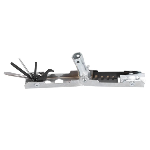 All In One Chainsaw Tool Kit For Pros Durable Multifunctional Screwdriver Socket Wrench File Hex Disk Set in use