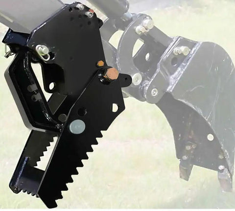 Backhoe Thumb Attachment For Mini Excavators And Universal Claw Tractors Bolt On Heavy Duty Structural Steel Build 5 Adjustable Jaw Angles