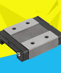 Miniature Linear Sliding Block Bearing For 24mm Rail With Low Friction Smooth Glide And Integrated Lubrication Port For Pro Grade Precision Automation Equipment For High Duty Performance In Industrial Automation And Robotics, metal bearing block