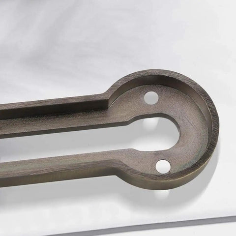 Tough As Nails Interior Door Security Chain Lock adjustable keep component in stainless steel, showcasing robust design for durability.