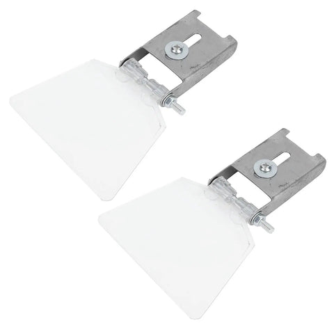 Bench Grinder Eye Shield 2 Pack Safety Guard For 125mm, 150mm, 200mm, And 250mm Grinding Wheels, 304 Stainless Steel Protective Cover.