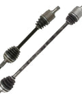 Front CV Axle Kit For 1998-2002 Honda Accord 2.3L Auto Transmission Complete Pair Replacement Axles Driver Side 39 5/8 In Passenger Side 24 15/16 In 4 Wheel ABS Compatible, pair of CV axles