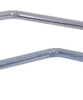 Left Hand And Right Hand Adjustable Steering Drag Link Tie Rod Set For John Deere G110 L100 L105 L107 L108 L110 L111 L118 L120 L130 Compatible JD Tractors Includes 4 Locknuts Heavy Duty Construction Easy Install, two metal tie rods