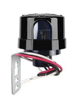 Outdoor Dusk To Dawn Photocell Light Sensor Switch With Auto On Off, 120 To 277V Hard Wired Post Eye Controller, close-up view