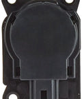Direct Replacement GM OE Grade HVAC Temperature Control Actuator Assembly, black plastic, for vehicle cabin climate control.
