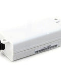 Built Tough 12V Switching Power Supply 0.67 Amps 8.04 Watts Universal Adapter in a sealed white box for outdoor use.