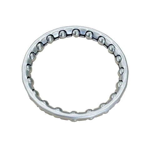 Close-up of 4 Pack Bike Ball Bearings Set 5/32 Inch By 20 Balls For Headset Fork And Frame Replacement Parts, showing ring design.