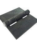 Two Pack 3 Inch By 3 Inch Weld On Steel Butt Hinges 3x3 for Jeep Tailgate Fence Smoker BBQ Black Steel Hinge