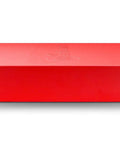 Robust Tabletop Firewall With Complete Five Year Security Bundle Providing Rock Solid Branch Office Coverage equipped with red casing.