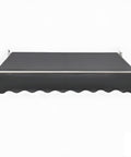 Replacement Cover For Patio Awning PVC Weather Protection Retractable Sunshade Canopy Cloth Sized 8ft 10ft 11ft 12ft 13ft