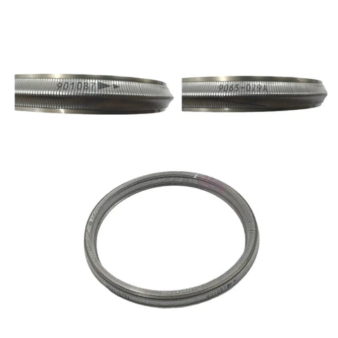 Honda Fit Civic CVT Transmission Chain Belt 901087 GK5 5T0 M3WC Replacement Durable Precise Fit Grooves Width And Circumference Matched For Smooth Shifts Easy Install Long Lasting Performance, metal CVT belt shown front and side views