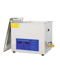 Hella Strong Ultrasonic Cleaner Featuring Premium Stainless Steel Bath And Easy Touch Buttons For Quick Jewelry Eyewear And Tool Restoration Just Pop In And Watch The Dirt Vanish. Stainless steel ultrasonic cleaner with digital controls.