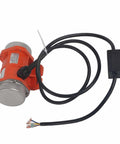Beefed Up 220V 3600 RPM Industrial Vibration Motor IP66 Rated for Factory Equipment Low Noise and High Efficiency with Durable Bearings and Copper Coils Ideal for Mining Metallurgy Construction Powder Spraying and Processing Machinery, wired view