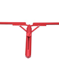 Slick Foldable Miter Saw Angle Duplicator And 180 Degree Protractor Heavy Duty Aluminum Alloy Woodworking Gauge in red color.