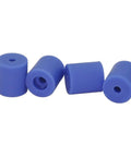 Four Pack Premium Grade Silicone Mounts, blue, 18mm and 16mm height, part of Keep Your Print Beds Rock Solid And Ready To Roll With Four Pack Premium Grade Silicone Mounts And Heat Proof Columns For Creality Ender 3 Pro CR10V2 And CR10S 3D Printers.