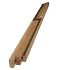Heavy Duty Wooden Table Extension Slides Pair Built Tough Featuring Smooth Equalizer Mechanism For Large Dining Tables, solid wood, long design.