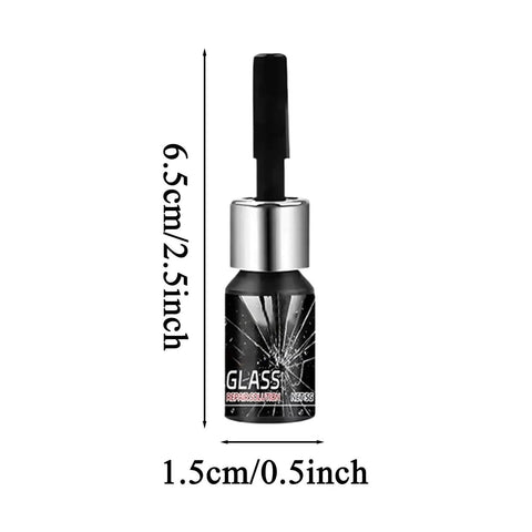 Glass Repair Liquid For Cracks And Scratches Portable Scratch Remover Quick Fix For Mobile Phones Watches Mirrors Windshields