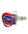 6V DC Push Pull Solenoid Electromagnet 20N Lift Open Frame Linear Motion Actuator 2A 12W 10mm Stroke For Precision Automation Projects JF-0826B-6V Dope For DIY Makers, open-frame with spring and wires
