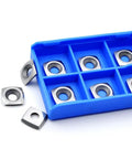 Negative Rake Carbide Inserts With Two Inch Radius Pro Grade For Woodturning Lathe Tools Square Replacement Cutters 11x11x2mm