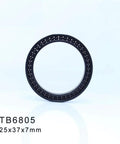 Rock Solid High Temperature Full Ball Bearing 25X37X7Mm Thin Section Design for power transmission, compact view of TB6805