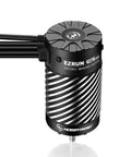 Side view of 4278 Sensored 2250KV G2R Brushless Motor for RC cars, 42mm diameter, 5mm shaft, for 1/8 scale monster trucks.