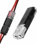20Pcs 2 Pin Spring Wire Connectors No Soldering Required Screwless Quick Connectors Terminal Blocks for LED Strip Lights view