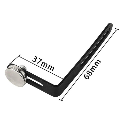 4 Pack Beefy Metal Body Mount L Bracket With Strong Magnets For Axial SCX10 One Tenth Scale RC Crawler Shell Post Mount