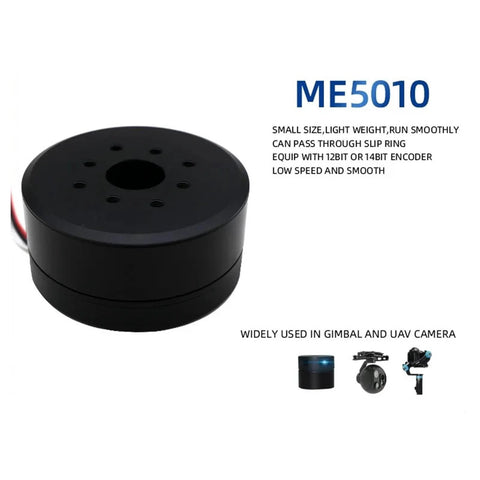 Tiny Yet Mighty 16V Brushless Servo Motor With Hollow Flat Pan Tilt Head And 12 Bit Encoder For High Precision Micro Robotic Systems