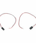 Dope IR Break Beam Sensor Module Kit With 3mm Photoelectric Emitter And Detector, DC 3 to 5 Volt, 5 Piece Set cables visible