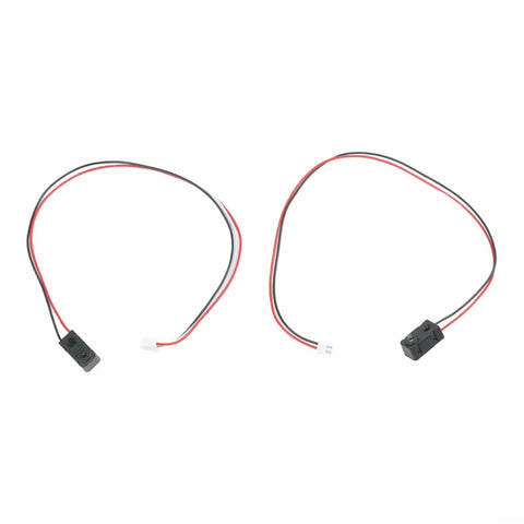 Dope IR Break Beam Sensor Module Kit With 3mm Photoelectric Emitter And Detector, DC 3 to 5 Volt, 5 Piece Set cables visible