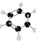 Complete 267 Piece Molecular Model Kit For Organic Chemistry With Color-Coded Atoms Ball And Stick Set, close-up model
