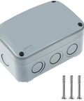 Rugged Weatherproof Outdoor Junction Box IP66 Enclosure 125x86x62mm Waterproof PVC And ABS Project Box with screws
