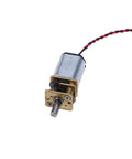 Compact Badass N20 DC Gear Motor Hella Compact Full Metal Gearbox 3V To 6V with 3mm flat output shaft for projects.