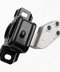 No Hassle Plug And Play Heavy Duty Engine Motor Transmission Mount Kit Fits Smart Fortwo L3 1.0L Evo, black and silver mount side view.