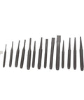 16 Piece Mechanics Punches And Chisel Set With Taper Punch, Pin Punch, Center Punch And Cold Chisels For Metal And Wood DIY