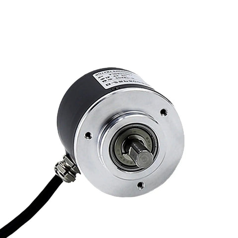 50mm Incremental Rotary Encoder With 8mm Shaft Optical AB Quadrature Two Phase Pro Grade High Resolution PPR Options 10 1024 3600