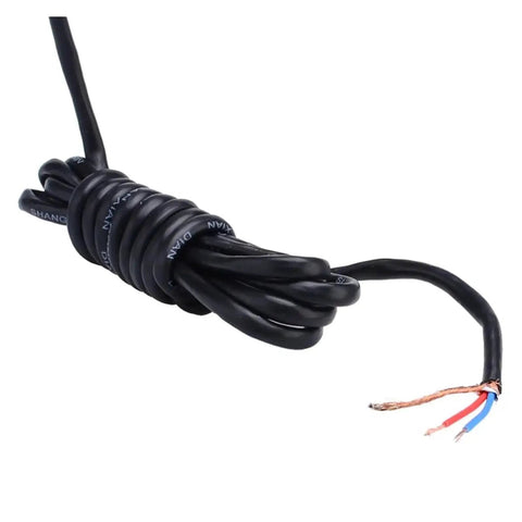 Speed Sensor Magnetic Pickup MPU RPM For Engine Generator Replacement Part, black coiled cable with stripped wire ends