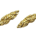 Golden Menuki Tsuka Fitting Decorative Replacement Accessory For Samurai Katana Wakizashi And Tanto Handles