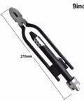 9 Inch Steel Locking Pliers With Safety Lock And Wire Cutter Workhorse All In One Heavy Duty Wire Twisting Tool
