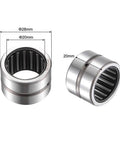 Needle Roller Bearing NK20/20 Open End 2 Pack 20mm Inner Diameter 28mm Outer Diameter 20mm Width Chrome Steel