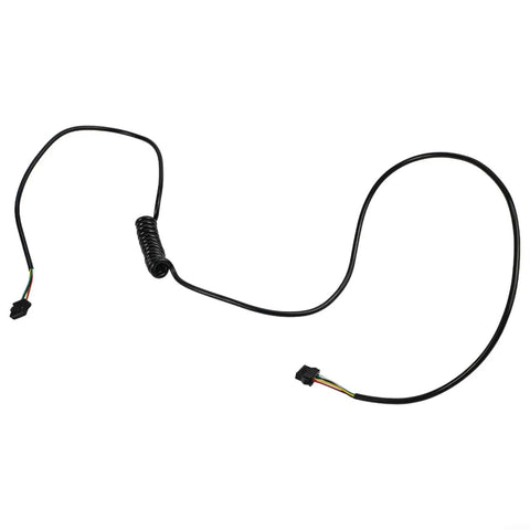 Electric Scooter Controller Cable With LCD Display Extension Wire 60cm Fits S1 And S3 ABS Replacement Part coiled on white background